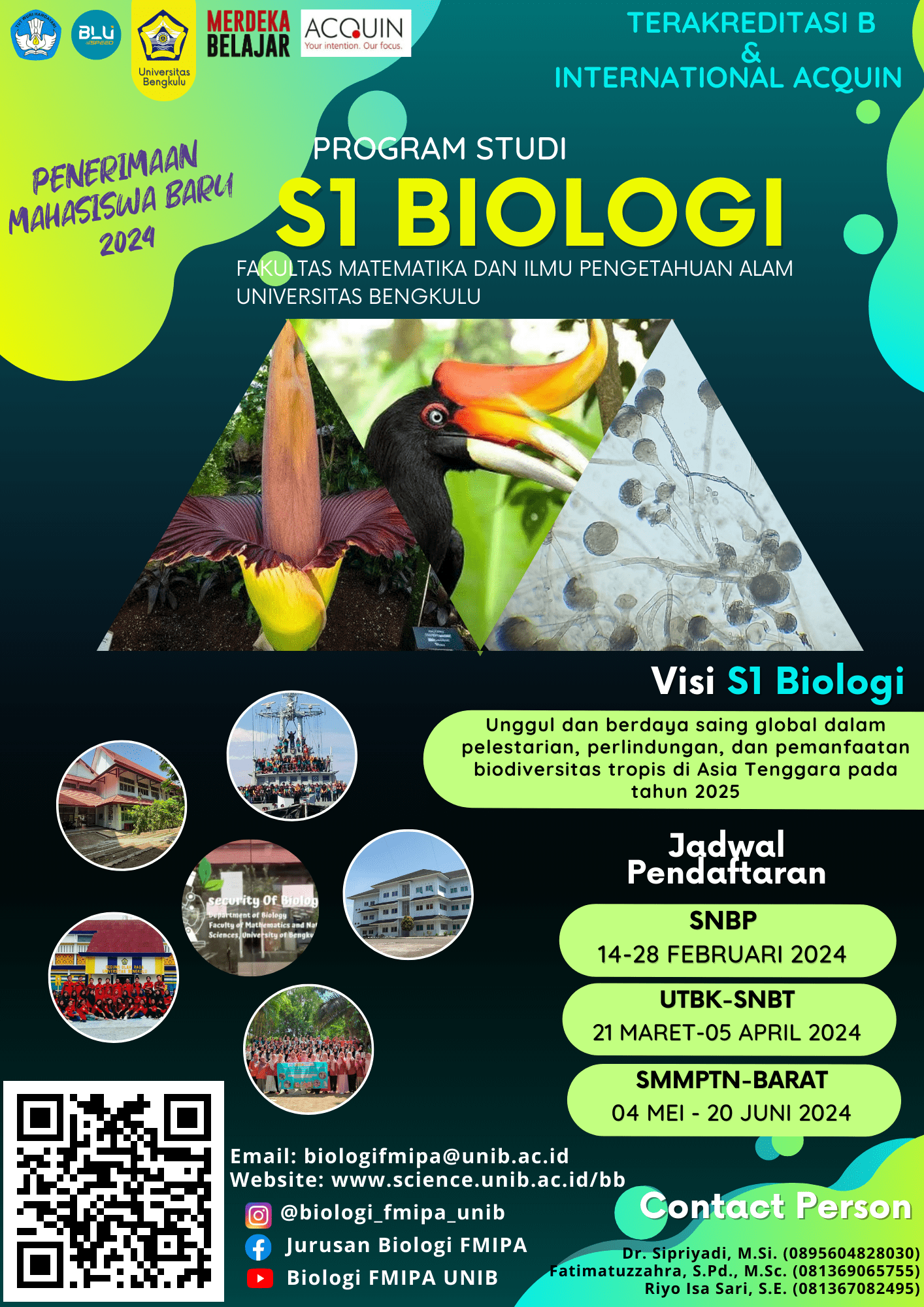 Information on New Biology Undergraduate Student Admissions Information on New Biology Undergraduate Student Admissions