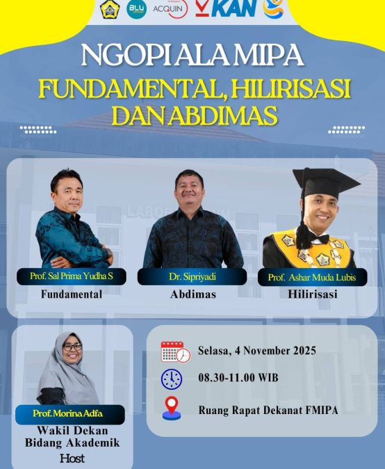 FMIPA Gelar “Ngopi Ala MIPA” Bahas Fundamental, Hilirisasi, dan Abdimas