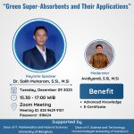 Undergraduate Chemistry Program of The University of Bengkulu Holds Collaborative General Lecture on Green Super-Absorbents