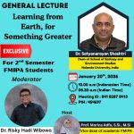 The Faculty of Mathematics and Natural Sciences of the University of Bengkulu holds an exclusive general lecture on Environmental Learning