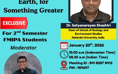The Faculty of Mathematics and Natural Sciences of the University of Bengkulu holds an exclusive general lecture on Environmental Learning