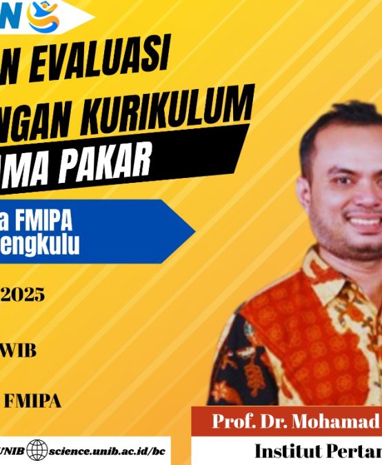 Chemistry Undergraduate Program of Universitas Bengkulu Holds Curriculum Development Sharing and Evaluation with Expert