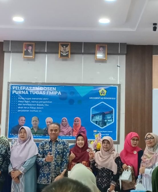 Pelepasan Dosen Purna Tugas FMIPA Universitas Bengkulu: Pengabdian yang Tak Pernah Usai