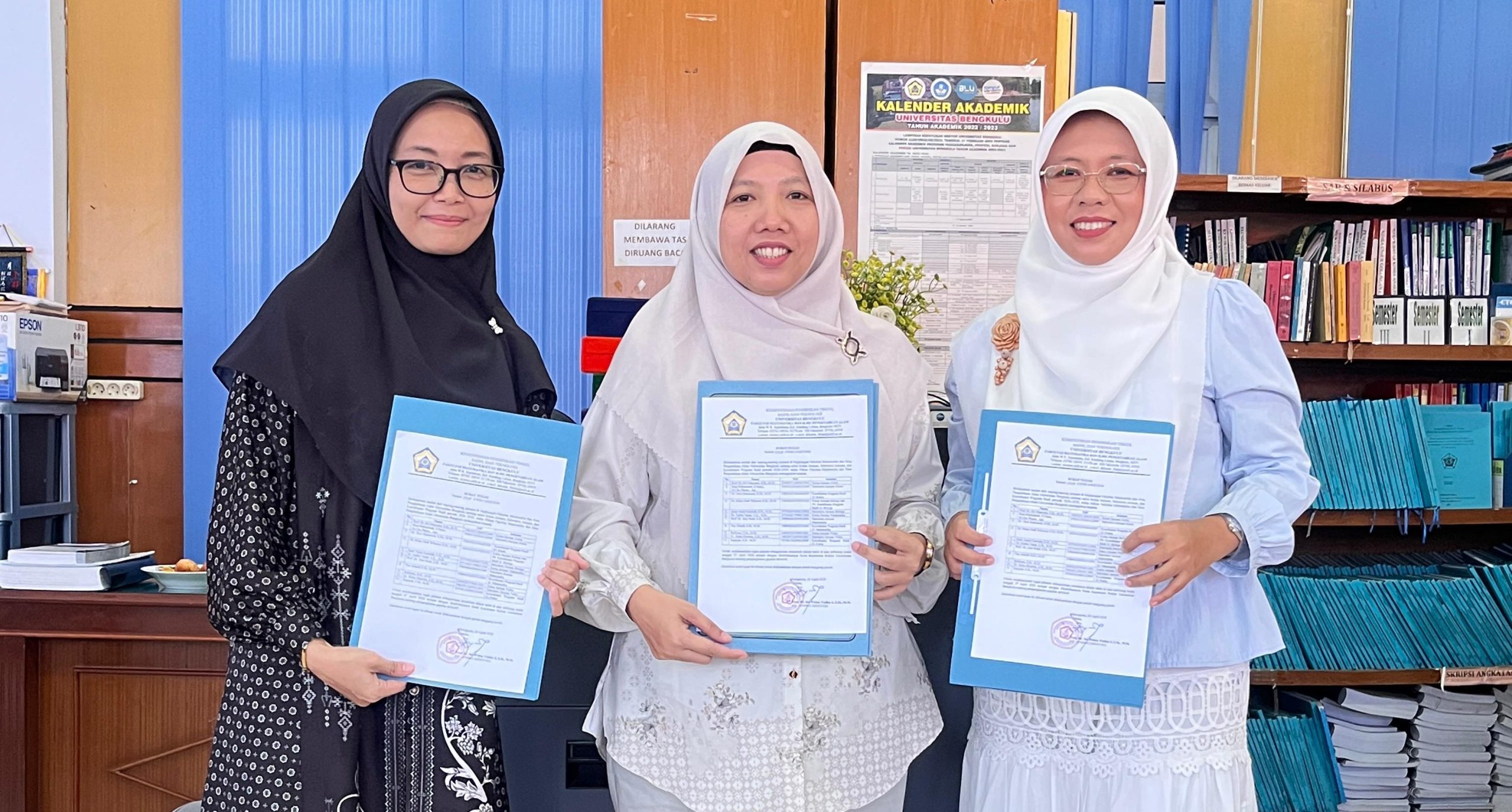 Jurusan Kimia FMIPA UNIB Gelar Serah Terima Jabatan Pengelola Jurusan dan Prodi S1 Kimia Jurusan Kimia FMIPA UNIB Gelar Serah Terima Jabatan Pengelola Jurusan dan Prodi S1 Kimia