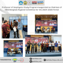 Professor of Geophysics Study Program Inaugurated as Chairman of HAGI Bengkulu Regional Committee for the 2024-2026 Period