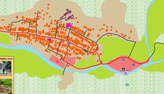Community Service: Spatial Planning of Rindu Hati Tourism Village