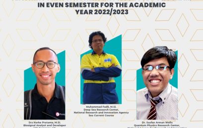 Teaching Practitioners Physics Study Program in Even Semester for the Academic Year 2022/2023 Teaching Practitioners Physics Study Program in Even Semester for the Academic Year 2022/2023