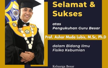 Inaugaration of Professor “Prof. Ashar Muda Lubis M.Sc., Ph.D” Inaugaration of Professor “Prof. Ashar Muda Lubis M.Sc., Ph.D”