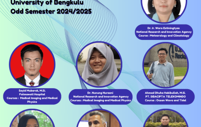 Teaching Practitioners Physics Study Program in Odd Semester for the Academic Year 2024/2025 Teaching Practitioners Physics Study Program in Odd Semester for the Academic Year 2024/2025
