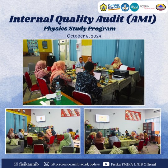 The Internal Quality Audit (AMI) 2024 The Internal Quality Audit (AMI) 2024
