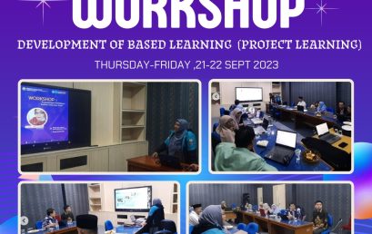 WORKSHOP ON DEVELOPMENT OF BASED LEARNING PROJECT WORKSHOP ON DEVELOPMENT OF BASED LEARNING PROJECT