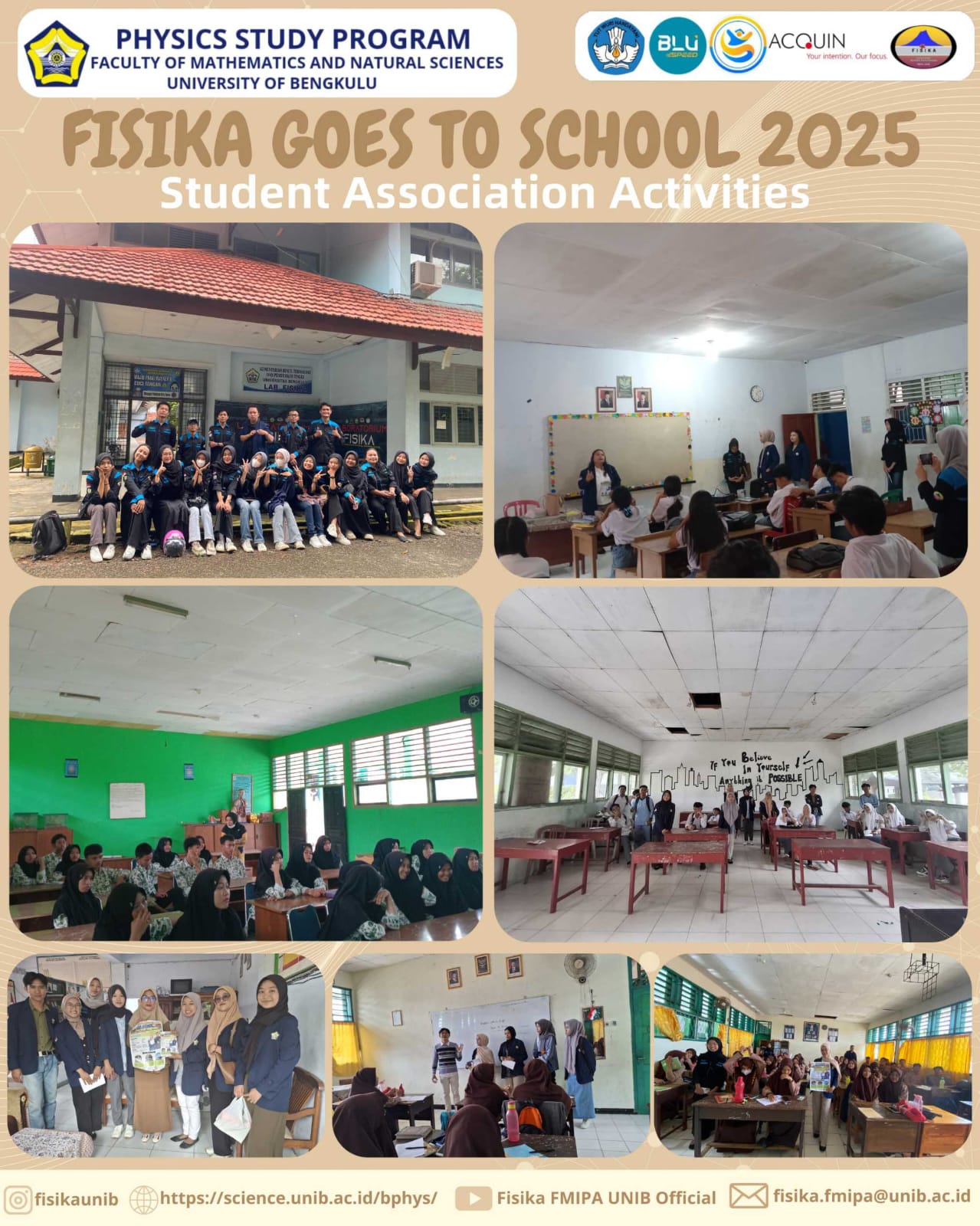 Fisika Goes to School 2025 Fisika Goes to School 2025