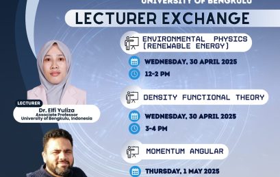 LECTURER EXCHANGE ACTIVITIES COLLABORATION WITH UNIVERSITY OF CENTRAL PUNJAB, PAKISTAN LECTURER EXCHANGE ACTIVITIES COLLABORATION WITH UNIVERSITY OF CENTRAL PUNJAB, PAKISTAN