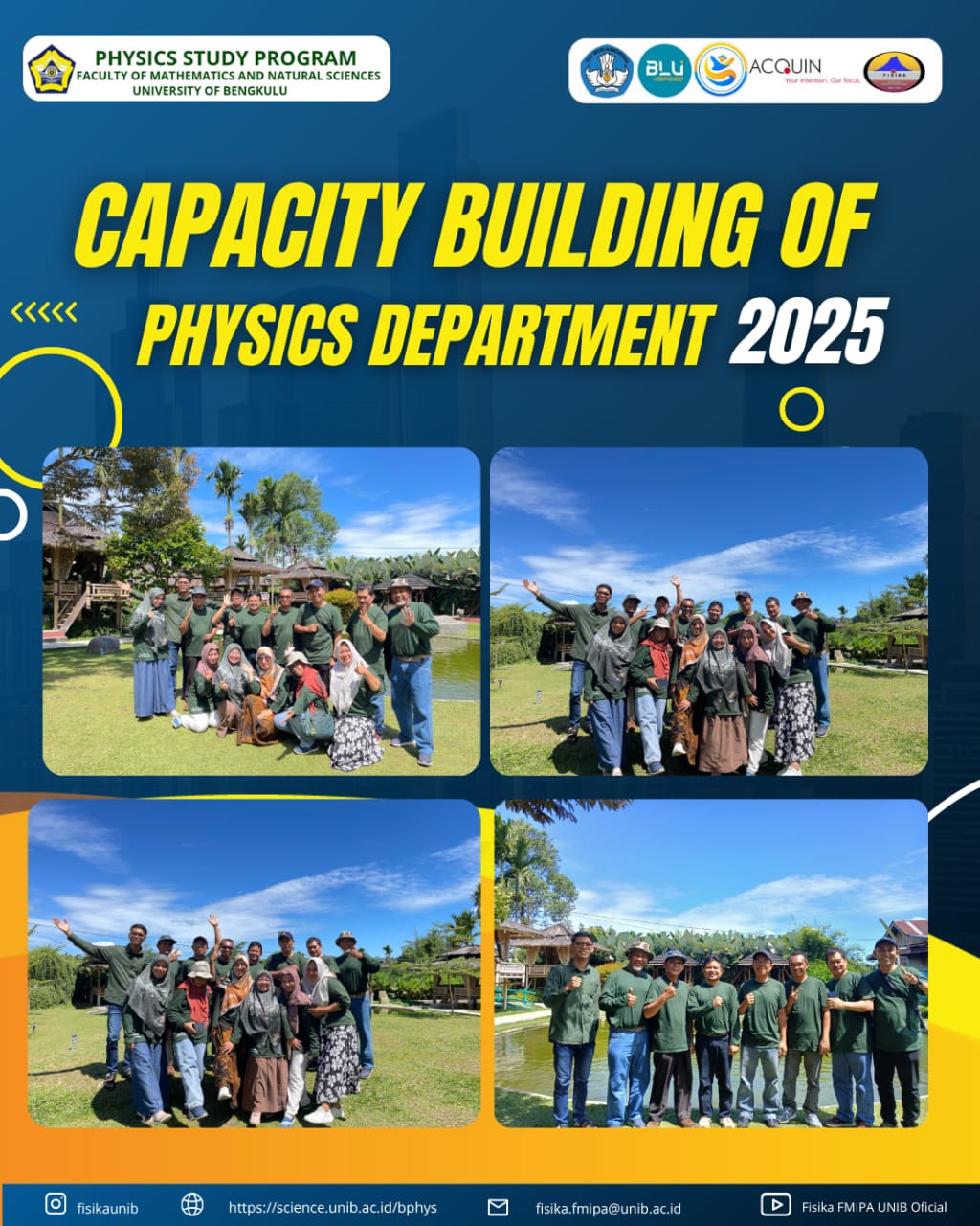 Capacity Building of Physics Department 2025 Capacity Building of Physics Department 2025