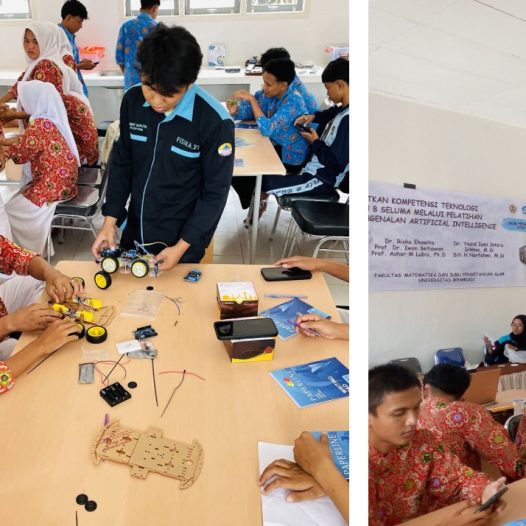 Strengthening Technology Skills through Robotics: A Community Service Collaboration between the University of Bengkulu and SMAN 8 Seluma Strengthening Technology Skills through Robotics: A Community Service Collaboration between the University of Bengkulu and SMAN 8 Seluma