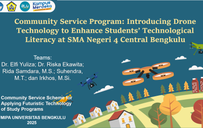 Community Service Program: Introducing Drone Technology to Enhance Students’ Technological Literacy at SMA Negeri 4 Bengkulu Tengah Community Service Program: Introducing Drone Technology to Enhance Students’ Technological Literacy at SMA Negeri 4 Bengkulu Tengah