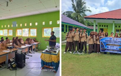 FMIPA Universitas Bengkulu Brings Technology Literacy and Renewable Energy Education to Students on Enggano Island