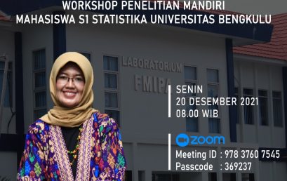 Independent Research Workshop for Undergraduate Statistics Students at Bengkulu University