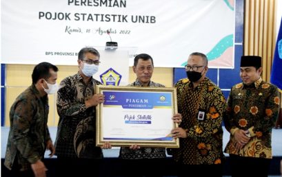 BPS Inaugurates statistical corner at the University of Bengkulu