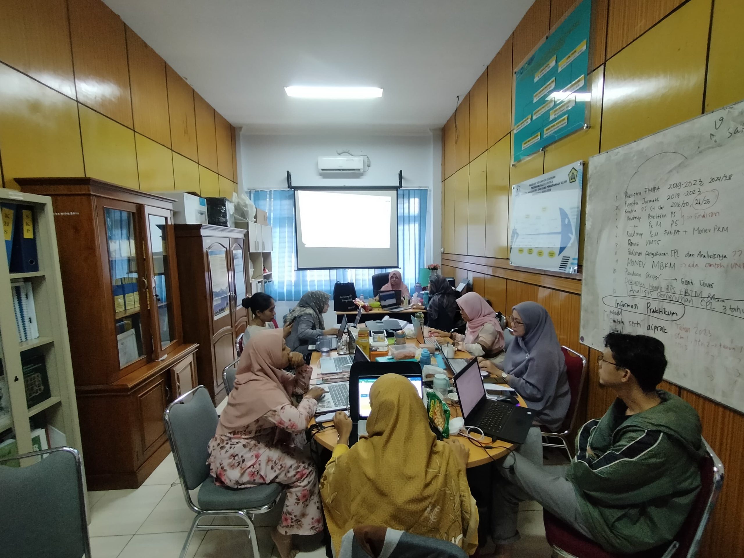 Preparation for LAMSAMA Accreditation for Undergraduate Statistics Study Program, FMIPA UNIB Preparation for LAMSAMA Accreditation for Undergraduate Statistics Study Program, FMIPA UNIB