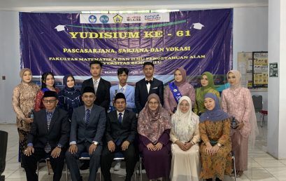 61st Judiciary of the Faculty of Mathematics and Natural Sciences, Bengkulu University