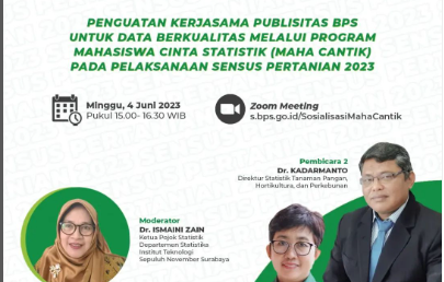Edukasi Statistik: Penguatan Publisittas BPS untuk data berkualitas melalui program mahasiswa cinta statistik