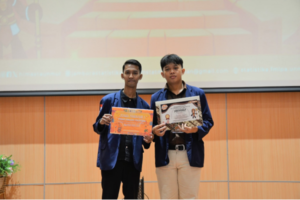 Statistics Students from Universitas Bengkulu Win 1st Honorable Mention at the 14th Statistics Jamboree