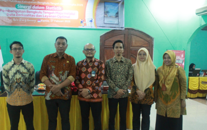 Undergraduate Statistics Program of Universitas Bengkulu Attends Focus Group Discussion Organized by BPS Bengkulu Tengah