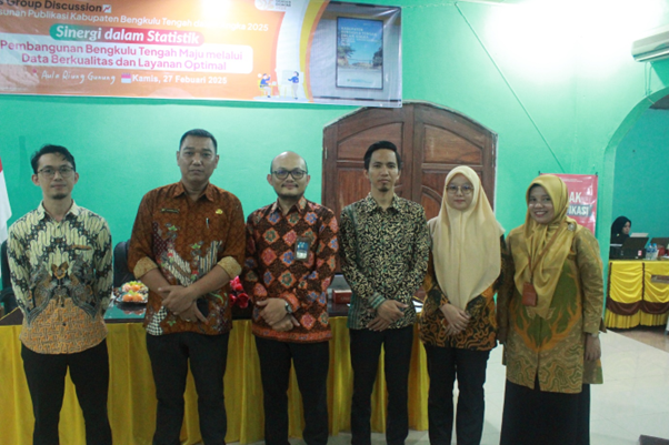Undergraduate Statistics Program of Universitas Bengkulu Attends Focus Group Discussion Organized by BPS Bengkulu Tengah