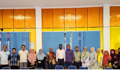 Faculty of Mathematics and Natural Sciences, University of Bengkulu Welcomes Guest from India in ASEAN-India Faculty Exchange Program /   FMIPA Universitas Bengkulu Sambut Tamu dari India dalam Program Pertukaran Fakultas ASEAN-India