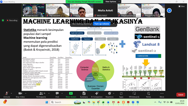 UNIB Undergraduate Statistics Program Hosts Scientific Discussion and Research Inspiration Session with BRIN Researcher/ Prodi S1 Statistika UNIB Gelar Diskusi Ilmiah dan Inspirasi Riset Bersama Peneliti BRIN UNIB Undergraduate Statistics Program Hosts Scientific Discussion and Research Inspiration Session with BRIN Researcher/ Prodi S1 Statistika UNIB Gelar Diskusi Ilmiah dan Inspirasi Riset Bersama Peneliti BRIN