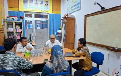 Visit of Bengkulu Provincial Statistics Office and Statistics Corner Team to FMIPA Welcomed by the Vice Dean for Student Affairs, Alumni, and Cooperation/  Kunjungan Badan Pusat Statistika Provinsi Bengkulu dan Tim Pojok Statistik ke FMIPA Disambut Wakil Dekan Bidang Kemahasiswaan Alumni dan Kerja Sama