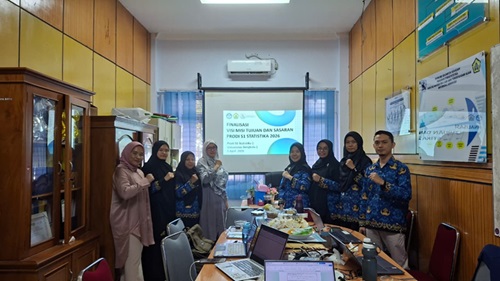 Strengthening Academic Identity, Undergraduate Statistics Program Holds VMTS Finalization Meeting/  Perkuat Identitas Akademik, Prodi S1 Statistika Gelar Rapat Finalisasi VMTS