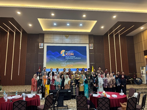 Statistics Lecturers Participate in FORSTAT ICON 2026 in Lombok/ Dosen Prodi Statistika Berpartisipasi dalam Kegiatan FORSTAT ICON 2026 di Lombok