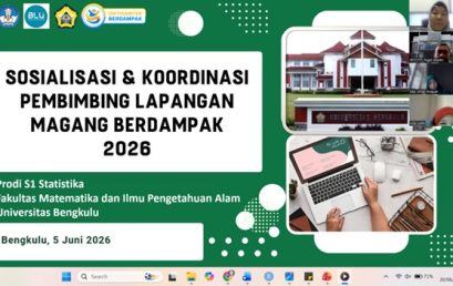 Undergraduate Statistics Study Program Holds Internship Orientation and Coordination Meeting with Partner Institutions for 2026/ Program Studi S1 Statistika Gelar Sosialisasi dan Koordinasi Bersama Mitra Magang Tahun 2026