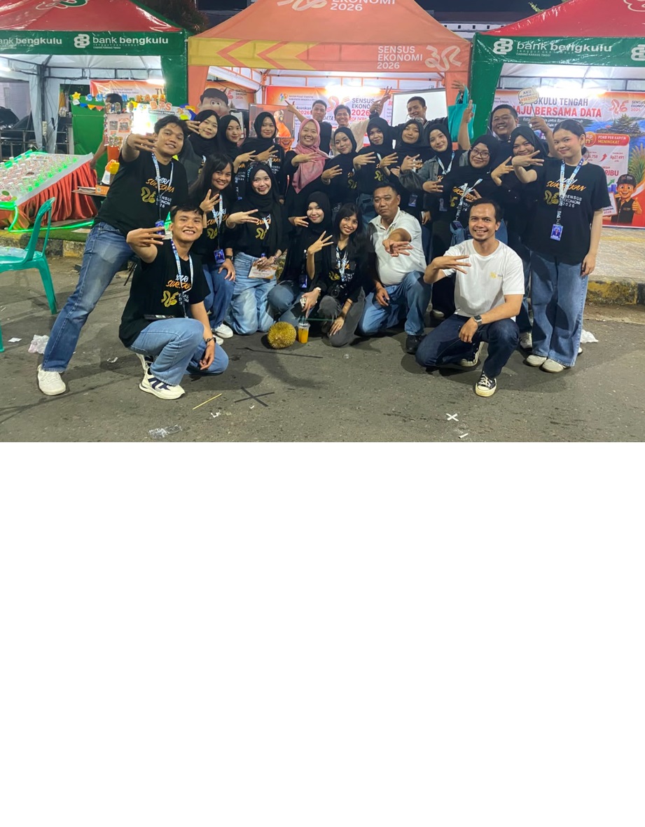 UNIB Undergraduate Statistics Program Participates in BERBINAR Night and the 2026 Economic Census Outreach in Central Bengkulu/ Prodi S1 Statistika UNIB Berpartisipasi dalam Malam BERBINAR dan Sosialisasi Sensus Ekonomi 2026 di Bengkulu Tengah UNIB Undergraduate Statistics Program Participates in BERBINAR Night and the 2026 Economic Census Outreach in Central Bengkulu/ Prodi S1 Statistika UNIB Berpartisipasi dalam Malam BERBINAR dan Sosialisasi Sensus Ekonomi 2026 di Bengkulu Tengah
