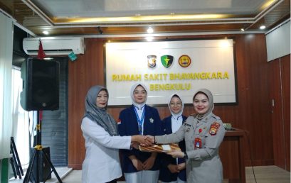 Serah Terima Mahasiswa PKK II Prodi D3 Kebidanan di RSU Tingkat II Bhayangkara Kota Bengkulu