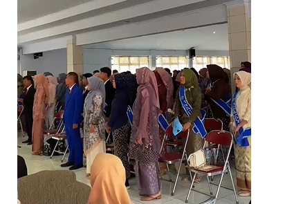 Kebidanan Ikutkan 69 orang Lulusan Dalam Yudisiun ke-66 Fakultas MIPA