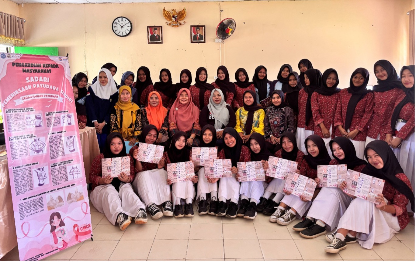 Edukasi dan Pelatihan SADARI: Cegah Kanker Payudara Sejak Dini di SMAN 5 Seluma