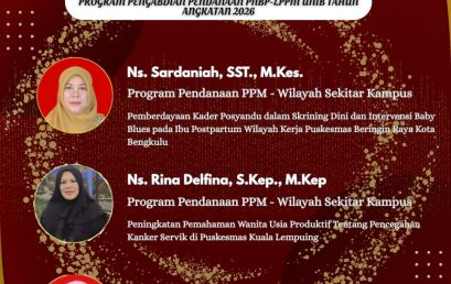 Dosen FMIPA UNIB Raih Hibah Pengabdian 2026: Inovasi Nyata untuk Kesehatan Masyarakat