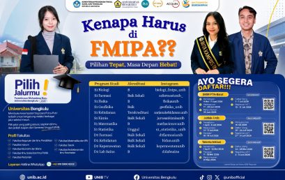 Ayo Bergabung dengan UNIVERSITAS BENGKULU