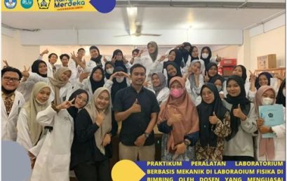 PRAKTIKUM PERALATAN LABORATORIUM BERBASIS MEKANIK DI LABORATORIUM FISIKA