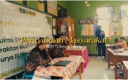 PENGABDIAN DOSEN D3 LABORATORIUM SAINS DI SDN 72 REJANG LEBONG “Edukasi Energi Terbarukan Melalui Perakitan Mobil Mainan Berenergi Surya”