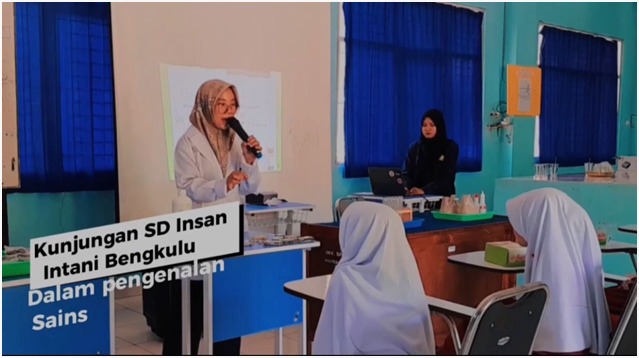 KUNJUNGAN SD INSAN INTANI BENGKULU DALAM PENGENALAN SAINS DI LABORATORIUM SAINS UNIVERSITAS BENGKULU KUNJUNGAN SD INSAN INTANI BENGKULU DALAM PENGENALAN SAINS DI LABORATORIUM SAINS UNIVERSITAS BENGKULU
