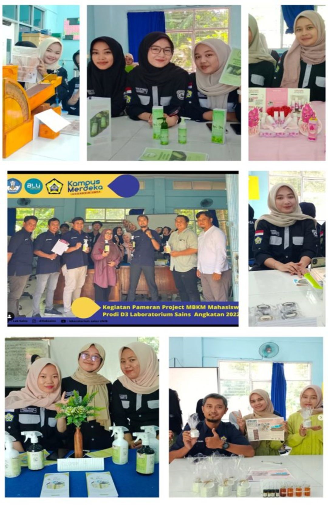 Pameran Produk Inovatif Mahasiswa dari Proyek Independen MBKM Pameran Produk Inovatif Mahasiswa dari Proyek Independen MBKM