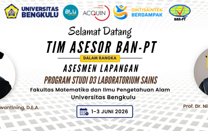 Visitasi Re-Akreditasi Program Studi D3 Laboratorium Sains tahun 2026