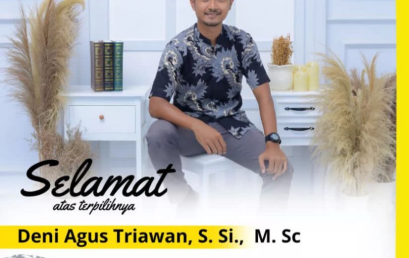 BAPAK DENI AGUS TRIAWAN, S.Si., M.Sc TERPILIH SEBAGAI KOORDINATOR PRODI D3 LABORATORIUM SAINS PERIODE 2023-2027