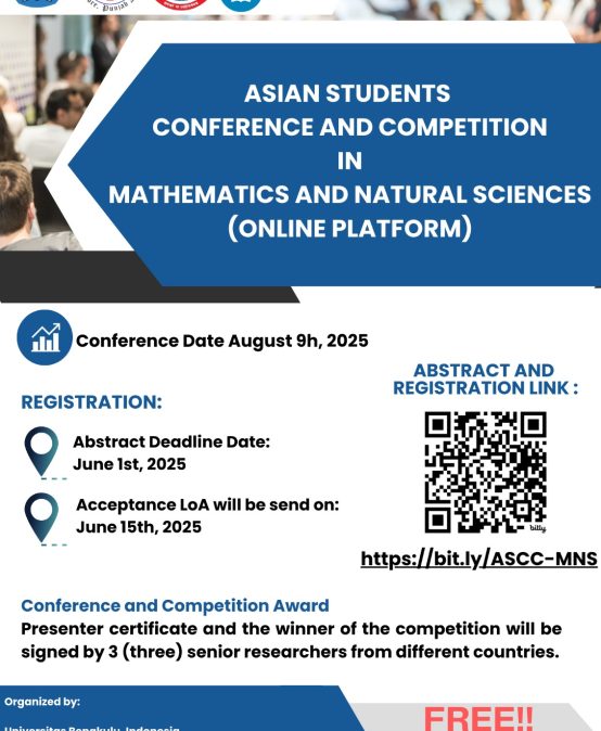 Asian Student Conference and Competition in Mathematics and Natural Science (Online Platform)