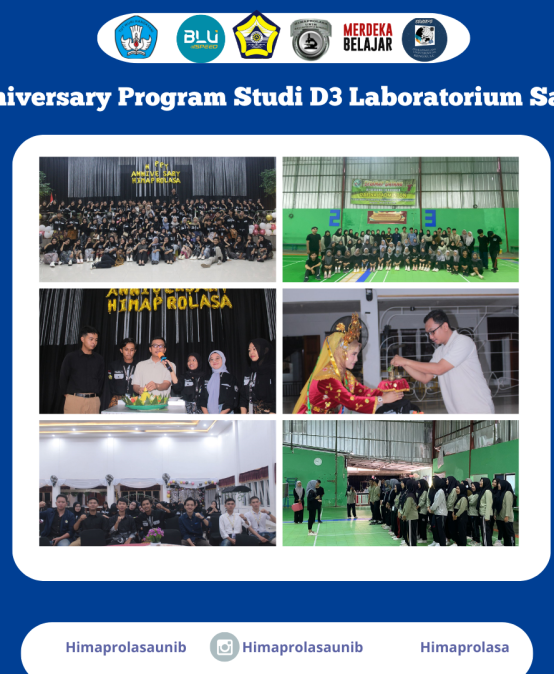 Dies Natalis yang ke 12 tahun Program Studi D3 Laboratorium Sains