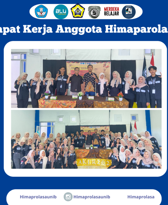 Rapat Kerja dan Plantikan Anggota Himaprolasa Priode 2025